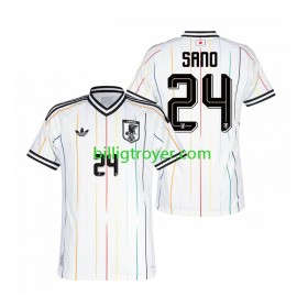 Billige Fotballdrakter Japan Kaishu Sano 24 Bortedraktsett World Cup 2026 Kortermet
